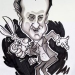 Caricaturist Danny Bryne