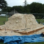 Sand compressed