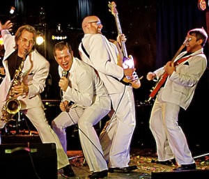 Evening Wedding Reception Party Band